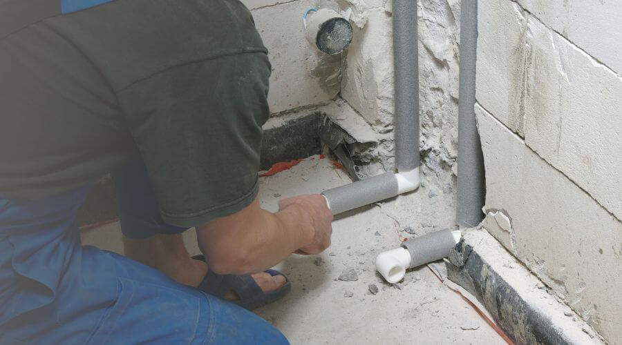 Expert burst pipe repair services in Rowena, TX