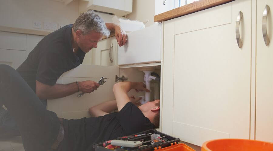 Professional burst pipe repair services in Rowena, TX